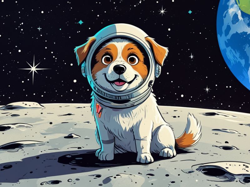 DOG GO TO THE MOON o token número 1 do ecossistema Runes da Bitcoin.