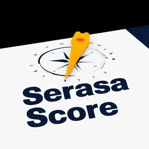 Bússola da Pontuação do Score Serasa Baixa 